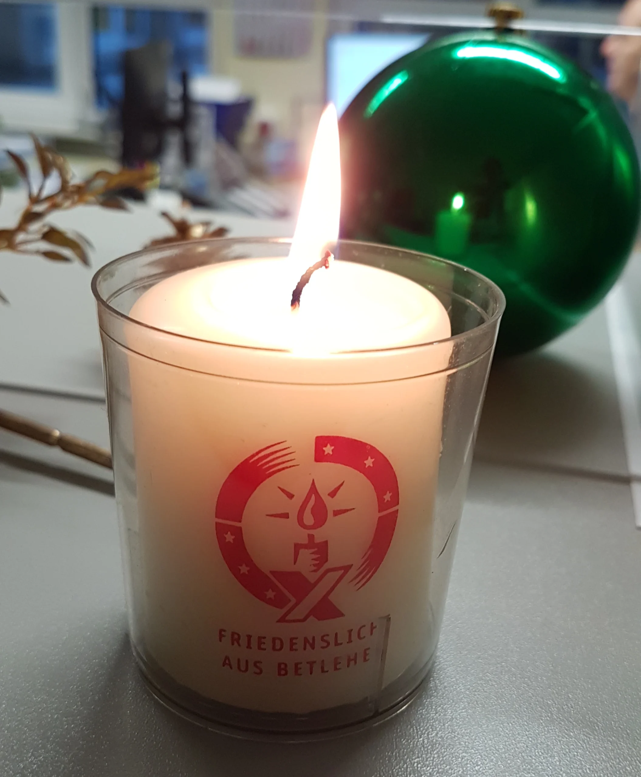 Weihnachten und Friedenslicht